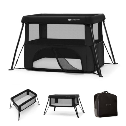 Avis Lit de camping pliant bébé 3 en 1 Kinderkraft 2