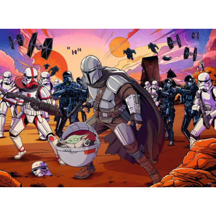 Avis Puzzle La confrontation / Star Wars The Mandalorian - de 8 ans RAVENSBURGER 2