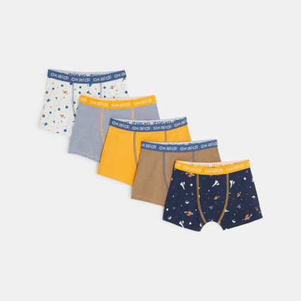 Avis Boxers en jersey (lot de 5) garçon OKAIDI 1