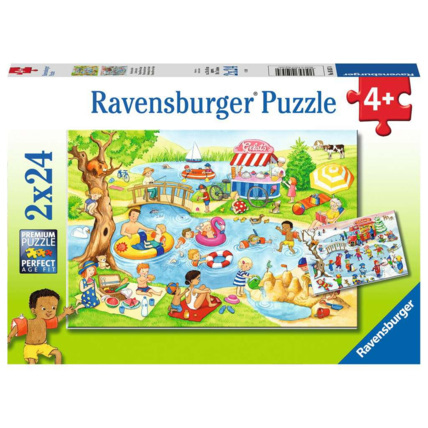 Avis Puzzle Loisirs au lac - de 4 ans RAVENSBURGER 1