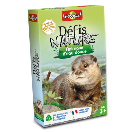 Avis Jeu éducatif Défis Nature - Animaux d'eau douce BIOVIVA 1