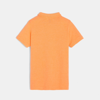 Avis Polo classique orange garçon OKAIDI 4