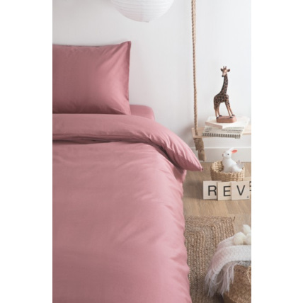 Avis Housse de couette unie en Coton Bio pour lit 1 personne KADOLIS 4