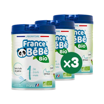 Avis Lait infantile pour bébé 1er âge en poudre FRANCE BEBE BIO 3