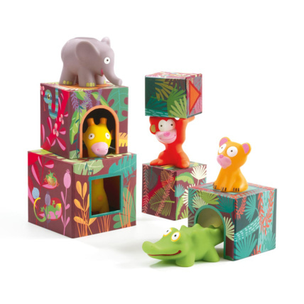 Avis 5 cubes et animaux maxi Topanijungle DJECO 2