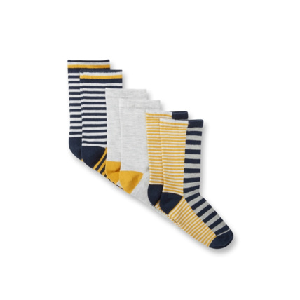 Avis Chaussettes rayés (par 3) grises garçon OKAIDI 1