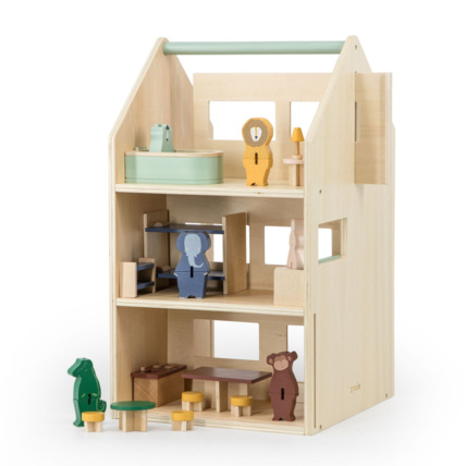 Avis Jouet d'éveil maison en bois all animals Trixie 1