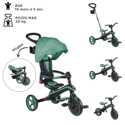 Avis Tricycle Explorer 4 En 1 Évolutif Et Pliable Globber 2