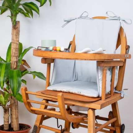Avis Coussin de chaise haute bébé, Eucalyptus Sevira Kids 3