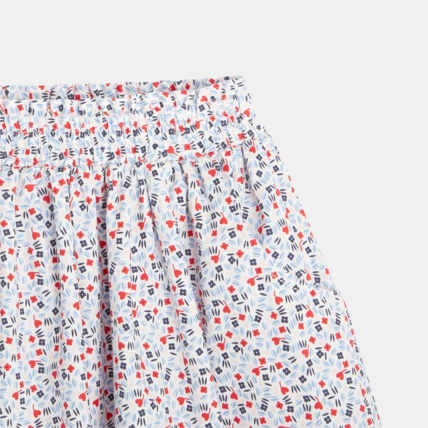 Avis Jupe imprimé fleurs et coeurs fille OKAIDI 3