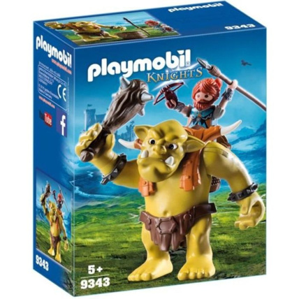 Avis Playmobil Knights - Troll géant et soldat nain PLAYMOBIL 1