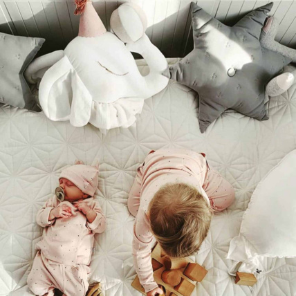 Avis Trophée mural enfant en lin, Éléphant Blanc Sevira Kids 2