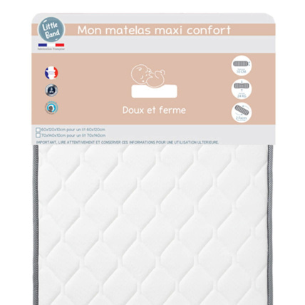Avis Matelas lit Maxi Confort Little Band 1