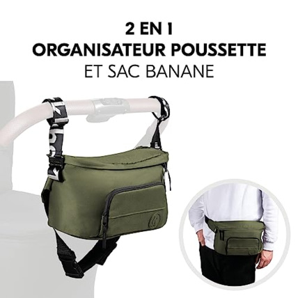Avis Rangement 2-en-1 pour poussette et sac-banane Hauck 9
