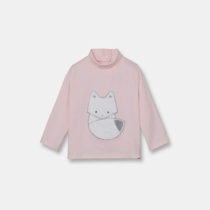 Avis T-shirt col roulé à motif OBAÏBI 1