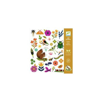 Avis Pochette de 160 stickers Jardin DJECO 1