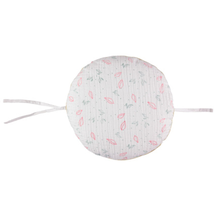 Avis Coussin décoratif rond en tétra modulable en tour de lit ou de parc Prémaman 1