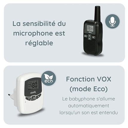 Avis Écoute-bébé DBX80BK ALECTO 3