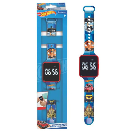 Avis Montre LED connectée Hot Wheels LEXIBOOK 1