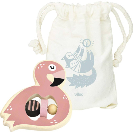 Avis Hochet flamingo Michelle Carlslund VILAC 2