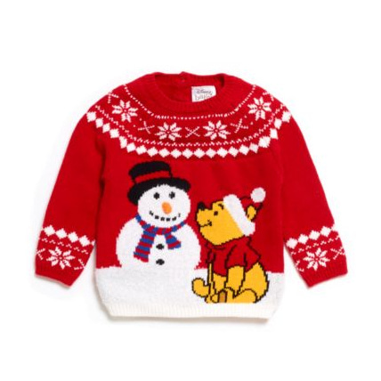 Avis Pull de Noël Winnie l'Ourson pour bébés DISNEY 1