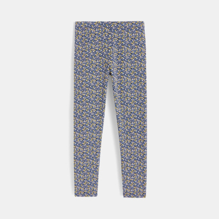 Avis Legging imprimé coton bio bleu fille OKAIDI 2