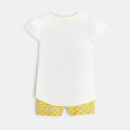 Avis Pyjacourt 2 pièces motif girafe jaune fille OKAIDI 4