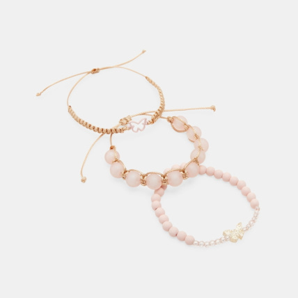 Avis Bracelets papillon rose et doré fille OKAIDI 1