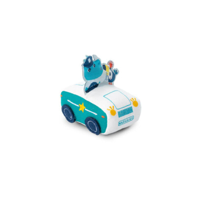 Avis Voiture à friction en tissu Marius le rhinoceros Lilliputiens 1