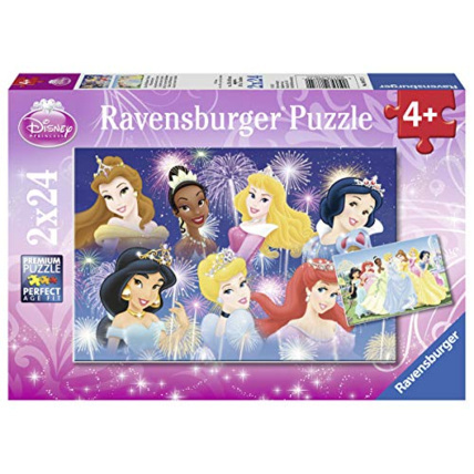 Avis Puzzle - Les princesses réunies - Princesses Disney - 2x24 pièces RAVENSBURGER 1