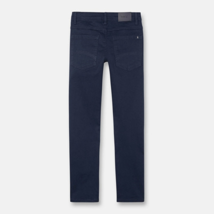 Avis Pantalon slim en toile bleu garçon OKAIDI 2