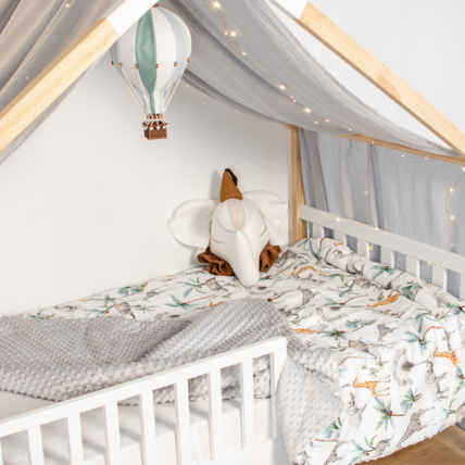 Avis Grand plaid, couverture réversible en minky Sevira Kids 4