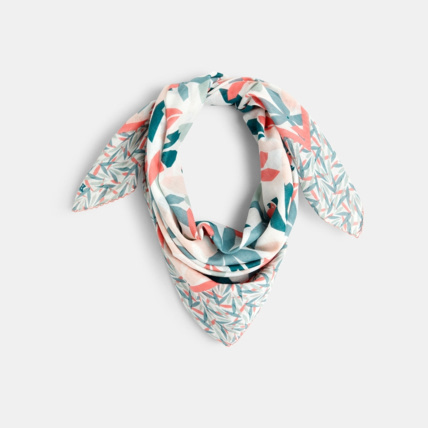 Avis Foulard imprimé en popeline fille OKAIDI 1