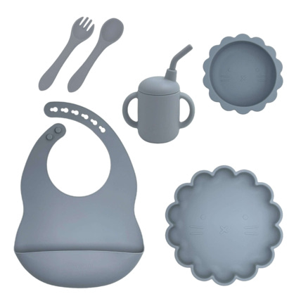 Avis Set vaisselle en silicone 6 pièces Ysaé KIDICHOU 5