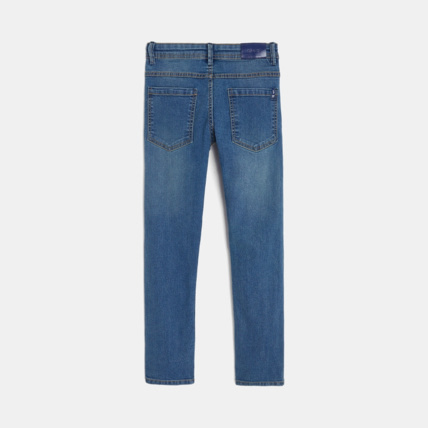 Avis Jean droit hyper stretch bleu garçon OKAIDI 4