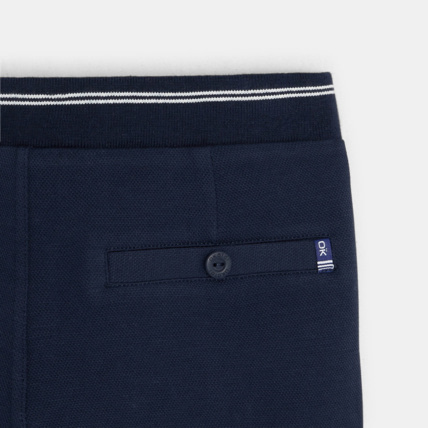 Avis Bermuda en jersey bleu garçon OKAIDI 3