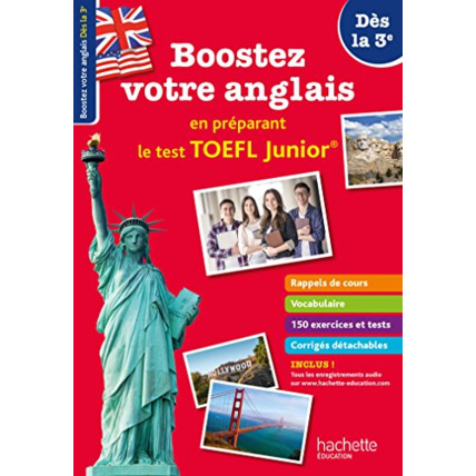 Avis Boostez votre anglais en préparant le TOEFL Junior ! Dès la 3e Hachette Éducation 1