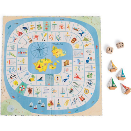 Avis Jeu de l'oie de l'explorateur Le Jardin du Moulin moulin Roty 1