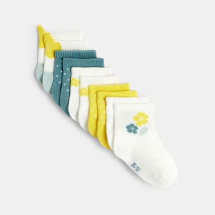 Avis Socquettes fleuries et à pois (lot de 5) OBAÏBI 1