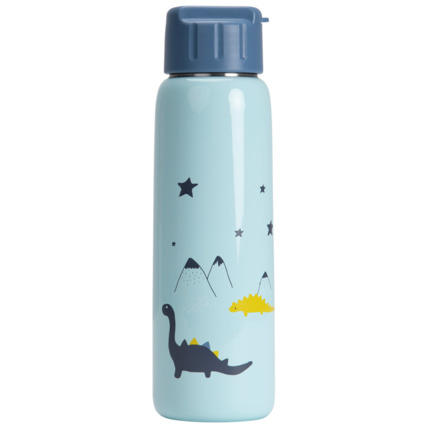 Avis Gourde en métal avec paille Mes amis les dinos 380 ml  Prémaman 1