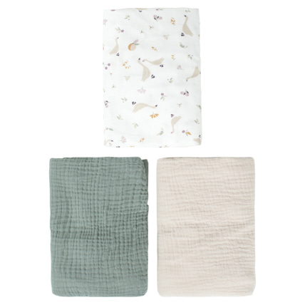 Avis Lot de 3 draps housses couffin en coton Sidonia Sevira Kids 1