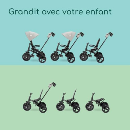 Avis Tricycle bébé évolutif avec poignée parent Windy Bebeconfort 3