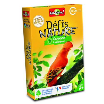 Avis Defis Nature - Guyane jeux de cartes BIOVIVA 1