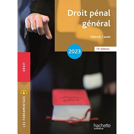 Avis Fondamentaux - Droit pénal général 2023 Hachette Éducation 1