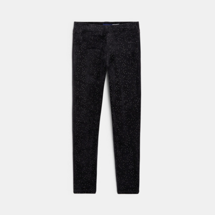 Avis Tregging velours pailleté noir fille OKAIDI 1