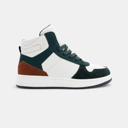 Avis Baskets street montantes vertes garçon OKAIDI 1