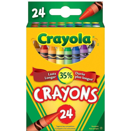 Avis 24 Crayons à la cire CRAYOLA 1