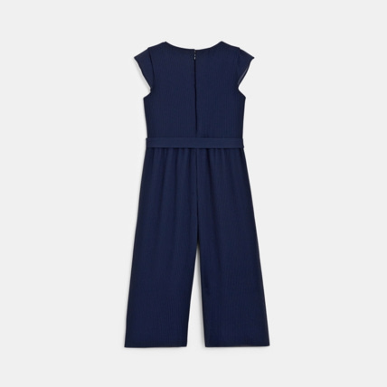 Combinaison pantalon plissee bleu fille OKAIDI Comparateur Avis Prix