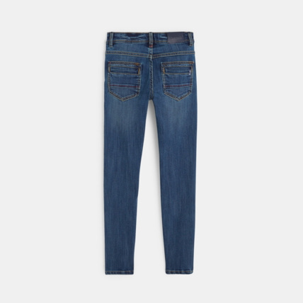 Avis Jean bleu skinny ultra-résistant garçon OKAIDI 4
