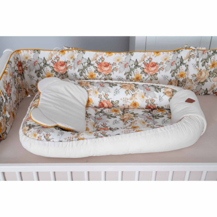 Avis Cocon bébé matelassé - nid réducteur de lit, Néo Vintage Sevira Kids 3